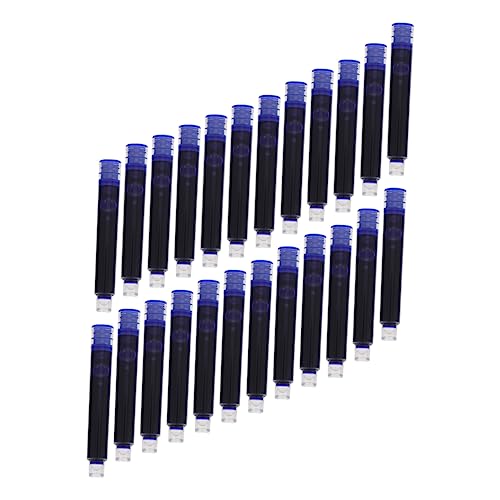 jojofuny 1 Satz 200 Stück Tintenbeutel (f) Universal Stifte Tinte Tintenergänzung Für Stifte Stifte, Tintenfüllung Zubehör Für Füllfederhalter Inc. Stifttinte Stift Kurz Blue Plastik von jojofuny