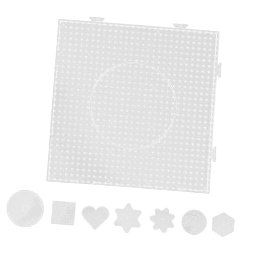 jojofuny 1 Satz 5mm Brett Perlensteckplatten Steckbrett Perlen Für Schmuckhersteller Perlen Stecktafeln Perlenbrett Anbindung Perlen Zum Basteln Weiß Plastik 8 Stück jojofuny 1 Satz 5mm Brett Perlensteckplatten Steckbrett Perlen Für Schmuckhersteller Perlen Stecktafeln Perlenbrett Anbindung Perlen Zum Basteln Weiß Plastik 8 Stück von jojofuny