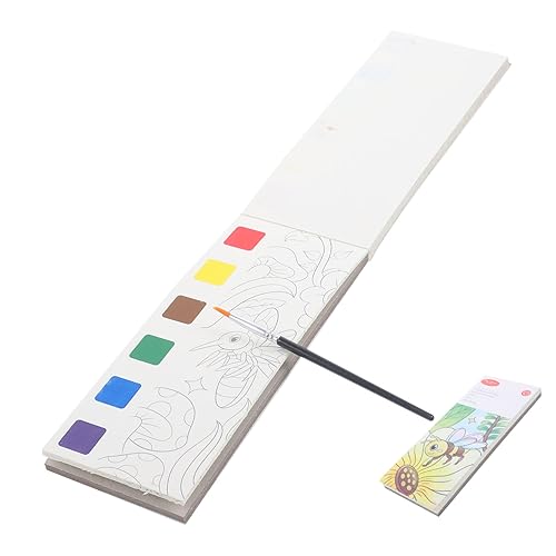 jojofuny 1 Satz Aquarell-Notizblock Zeichnung Aquarellbuch für Basteln für Waschbar kindermalbuch maltisch für Bücher über Aquarellmalerei Buch Wasserfarben Pigment jojofuny 1 Satz Aquarell-Notizblock Zeichnung Aquarellbuch für Basteln für Waschbar kindermalbuch maltisch für Bücher über Aquarellmalerei Buch Wasserfarben Pigment von jojofuny