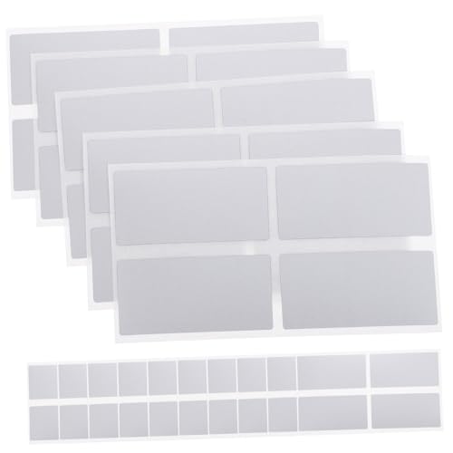 jojofuny 1 Satz Aufkleberetiketten Selber Machen Leere Aufkleberetiketten Klare Aufkleberetiketten Selbst Name Rubbelkartenspiel Diy-etiketten Abziehen Und Aufkleben Papier Silber 50 Stück jojofuny 1 Satz Aufkleberetiketten Selber Machen Leere Aufkleberetiketten Klare Aufkleberetiketten Selbst Name Rubbelkartenspiel Diy-etiketten Abziehen Und Aufkleben Papier Silber 50 Stück von jojofuny