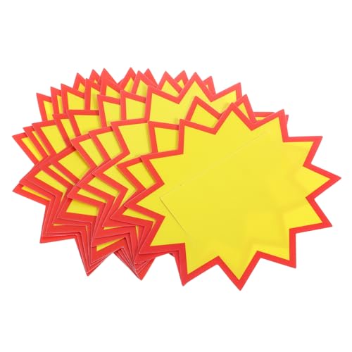 jojofuny 1 Satz Blanko Preisschilder Für Supermarkt Werbeschilder Preisschilder Für Einzelhandel Und Verkaufsanzeigen Für Gemüse 10 Stück von jojofuny