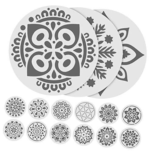 jojofuny 1 Satz Blumen Malvorlage Vorlagen Willkommen Zeichenschablonen Für Wandmalerei Mandala Zahlen Wandschablonen Abwaschbare Malschablonen Wiederverwendbare DIY Schablonen Das 24 Stück jojofuny 1 Satz Blumen Malvorlage Vorlagen Willkommen Zeichenschablonen Für Wandmalerei Mandala Zahlen Wandschablonen Abwaschbare Malschablonen Wiederverwendbare DIY Schablonen Das 24 Stück von jojofuny