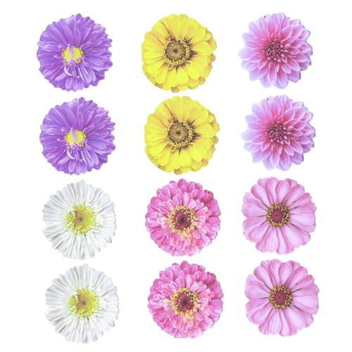 jojofuny 1 Satz Blumen Notizblöcke Selbstklebende Haftnotizen Für Büro Schule Und Zuhause Praktische Memo Sticker Designs Je 12 Stück von jojofuny