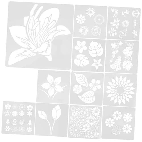 jojofuny 1 Satz Blumenförmige Schablonen Wiederverwendbare Malvorlagen für Wanddekoration für Kunstprojekte Diy und Kinderzeichnungen Verschiedene Designs für Vielfältigen Einsatz jojofuny 1 Satz Blumenförmige Schablonen Wiederverwendbare Malvorlagen für Wanddekoration für Kunstprojekte Diy und Kinderzeichnungen Verschiedene Designs für Vielfältigen Einsatz von jojofuny