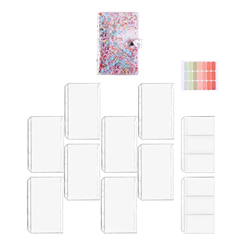 jojofuny 1 Satz Budget Binder mit Reißverschluss und Transparenten Fächern Multifunktionales Haushaltsbuch für Geldmanagement und Budgetierung für Büro und Zuhause jojofuny 1 Satz Budget Binder mit Reißverschluss und Transparenten Fächern Multifunktionales Haushaltsbuch für Geldmanagement und Budgetierung für Büro und Zuhause von jojofuny