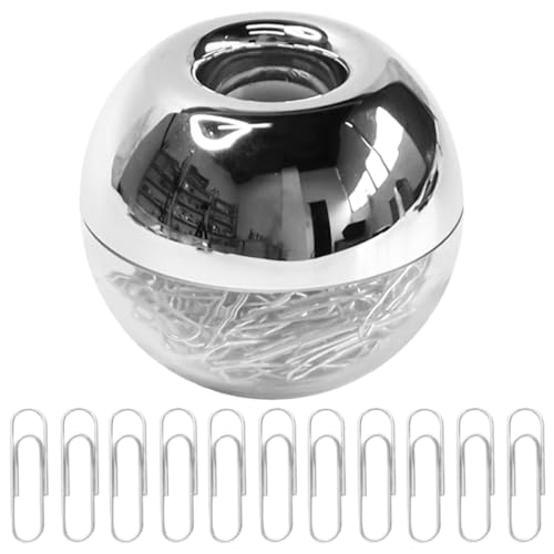 jojofuny 1 Satz Büroklammer-Set Papierklammern Büroklammern abheften Klammern falten Schreibwaren Büroklammern klein dekorative kleine Büroklammern Papierclip Plastik Silver jojofuny 1 Satz Büroklammer-Set Papierklammern Büroklammern abheften Klammern falten Schreibwaren Büroklammern klein dekorative kleine Büroklammern Papierclip Plastik Silver von jojofuny