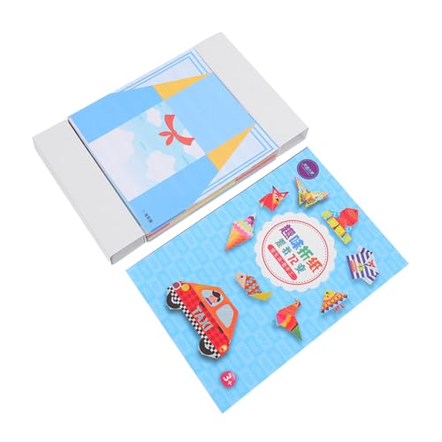 jojofuny 1 Satz Buntes Origami Papier für Kreativen Bastelmaterialien für Frühe Bildung Kreativität und Hand Auge Koordination von jojofuny