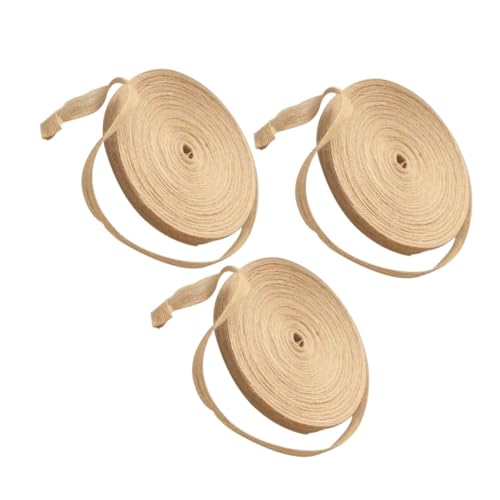 jojofuny 1 Satz Burlap Bandrolle À Jute Diy Dekorationsband Für Bastelprojekte Verpackungsband Für Hochzeiten Scrapbooking Und Mehr Natürliches Material Rustikaler Vintage Stil 3rollen jojofuny 1 Satz Burlap Bandrolle À Jute Diy Dekorationsband Für Bastelprojekte Verpackungsband Für Hochzeiten Scrapbooking Und Mehr Natürliches Material Rustikaler Vintage Stil 3rollen von jojofuny