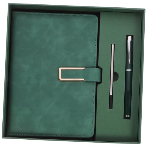 jojofuny 1 Satz Business Notepad Set Memoboard Tägliches Planungsbuch Notizbuch zum Schreiben Notizbuch für Geschäftskonferenzen Multifunktionsnotizbuch notizbuch für zeitschrift Pu Grün jojofuny 1 Satz Business Notepad Set Memoboard Tägliches Planungsbuch Notizbuch zum Schreiben Notizbuch für Geschäftskonferenzen Multifunktionsnotizbuch notizbuch für zeitschrift Pu Grün von jojofuny