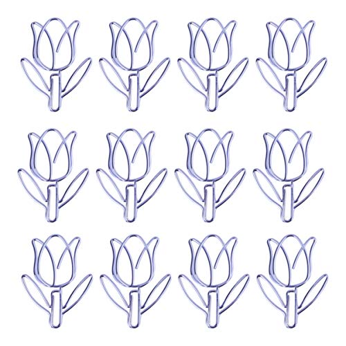 jojofuny 1 Satz Cartoon Büroklammern Tulpenform Kreative Papierclips Lesezeichen Halter Für Notizen Und Dokumente 12 Stück jojofuny 1 Satz Cartoon Büroklammern Tulpenform Kreative Papierclips Lesezeichen Halter Für Notizen Und Dokumente 12 Stück von jojofuny