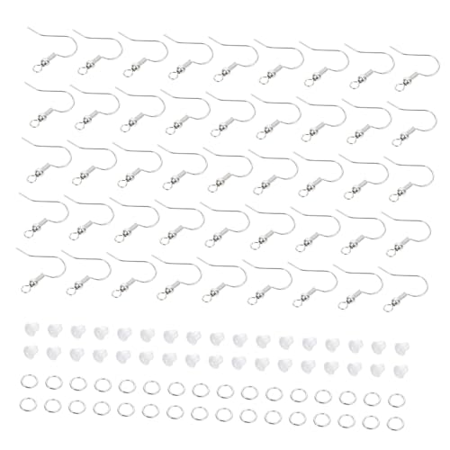 jojofuny 1 Satz DIY Ohrhaken Handgemachte Ohrschmuck Materialien für Ohrringe Hautfreundlich und Langlebig für Schmuckherstellung und Bastelprojekte von jojofuny