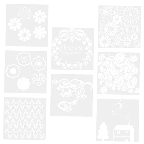 jojofuny 1 Satz Diy Blüten Schablonen Handgemachte Malvorlagen Für Zeichenwerkzeuge Fantasie Und Kreativität 12 Stück jojofuny 1 Satz Diy Blüten Schablonen Handgemachte Malvorlagen Für Zeichenwerkzeuge Fantasie Und Kreativität 12 Stück von jojofuny