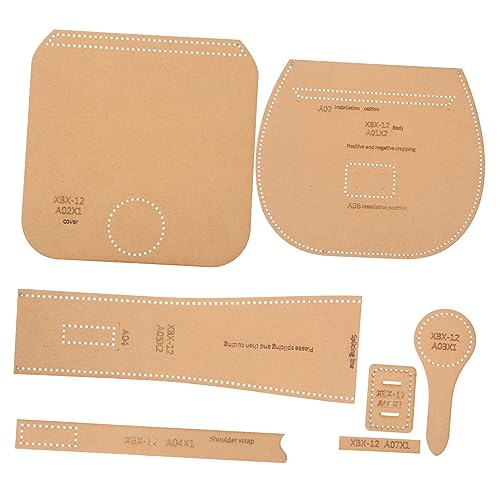 jojofuny 1 Satz Diy Brieftaschenmuster Schablonen Handwerkliche Vorlagen für Geldbörsen Umhängetaschen und Diy Lederprodukte Präzise Maße und Einfache Anwendung für Projekte jojofuny 1 Satz Diy Brieftaschenmuster Schablonen Handwerkliche Vorlagen für Geldbörsen Umhängetaschen und Diy Lederprodukte Präzise Maße und Einfache Anwendung für Projekte von jojofuny