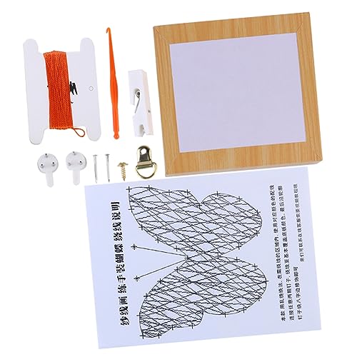 jojofuny 1 Satz Diy Nagel Malset mit Schmetterlingsmuster Wanddekoration Handwerksmaterialien für Projekte Diy Zubehör für Wohn und Schlafzimmergestaltung jojofuny 1 Satz Diy Nagel Malset mit Schmetterlingsmuster Wanddekoration Handwerksmaterialien für Projekte Diy Zubehör für Wohn und Schlafzimmergestaltung von jojofuny