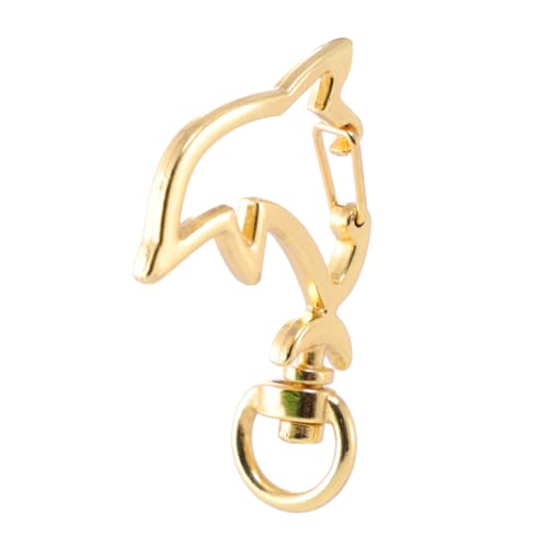 jojofuny 1 Satz Diy Schmuckzubehör Delphin Schlüsselanhänger Bastelwerkzeug Für Schmuckherstellung Goldene Clips Für Armbänder 20 Stück jojofuny 1 Satz Diy Schmuckzubehör Delphin Schlüsselanhänger Bastelwerkzeug Für Schmuckherstellung Goldene Clips Für Armbänder 20 Stück von jojofuny
