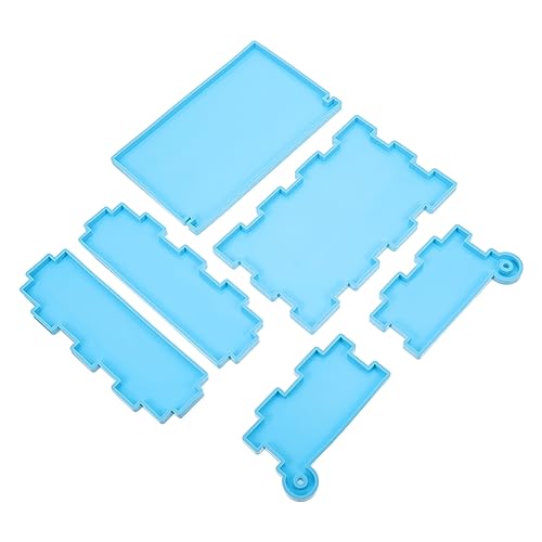 jojofuny 1 Satz Diy Silikonform für Domino Box Wiederverwendbare Epoxidharz Gießform für Schmuckaufbewahrung Handarbeit und Bastelprojekte für Heimdekoration und Persönliche von jojofuny