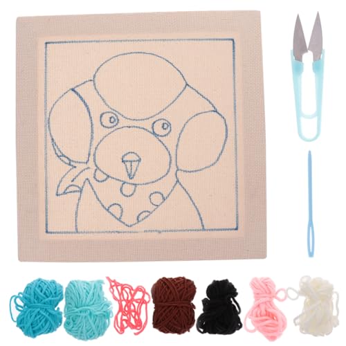 jojofuny 1 Satz Diy Stickerei Zubehör Handgemachte Materialien für Bastelprojekte Stickrahmen ohne Stanznadel und Stativ Anfänger und Bastelliebhaber Muster jojofuny 1 Satz Diy Stickerei Zubehör Handgemachte Materialien für Bastelprojekte Stickrahmen ohne Stanznadel und Stativ Anfänger und Bastelliebhaber Muster von jojofuny