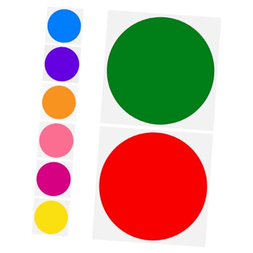 jojofuny 1 Satz Dot -bodenaufkleber Ausrichtungsmarkierungen Farbaufkleber Punkte Kleine Punktaufkleber Bodenspots Für Das Klassenzimmer Klassenzimmeraufkleber Laminierte Folie jojofuny 1 Satz Dot -bodenaufkleber Ausrichtungsmarkierungen Farbaufkleber Punkte Kleine Punktaufkleber Bodenspots Für Das Klassenzimmer Klassenzimmeraufkleber Laminierte Folie von jojofuny