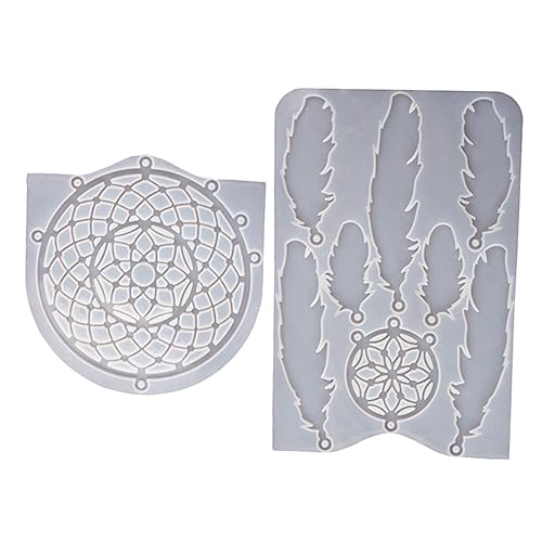 jojofuny 1 Satz Dream Catcher Silikonform für Epoxidharz Diy Schmuck Gießform für Wanddekoration Sicher und Gesund für Kreative Bastelprojekte und für Diy Enthusiasten jojofuny 1 Satz Dream Catcher Silikonform für Epoxidharz Diy Schmuck Gießform für Wanddekoration Sicher und Gesund für Kreative Bastelprojekte und für Diy Enthusiasten von jojofuny