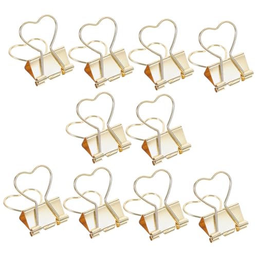 jojofuny 1 Satz Elliot-ordner Led C Bindemittel Klein Mini-bindeklammern Papier Zarte Bindeklammern Büroklammern Ordnerklammern Für Das Büro Metall Golden 10 Stück jojofuny 1 Satz Elliot-ordner Led C Bindemittel Klein Mini-bindeklammern Papier Zarte Bindeklammern Büroklammern Ordnerklammern Für Das Büro Metall Golden 10 Stück von jojofuny