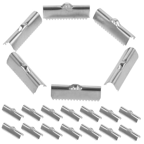 jojofuny 1 Satz Endkappe Mit Lederkordelschnalle Kabelbinder Kordelenden Für Schmuck Bandendenklemmen Versteck Bördelkappe Umklappen Crimpen Draht Spule Rostfreier Stahl Silver 20 Stück jojofuny 1 Satz Endkappe Mit Lederkordelschnalle Kabelbinder Kordelenden Für Schmuck Bandendenklemmen Versteck Bördelkappe Umklappen Crimpen Draht Spule Rostfreier Stahl Silver 20 Stück von jojofuny