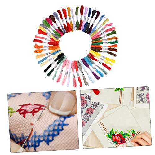 jojofuny 1 Satz Farben Stickgarn Set mit Baumwollfäden für Kreuzstich Wendelplatten für Diy Projekte Hochwertiges Stickgarn für Freundschaftsbänder und Bastelarbeiten jojofuny 1 Satz Farben Stickgarn Set mit Baumwollfäden für Kreuzstich Wendelplatten für Diy Projekte Hochwertiges Stickgarn für Freundschaftsbänder und Bastelarbeiten von jojofuny