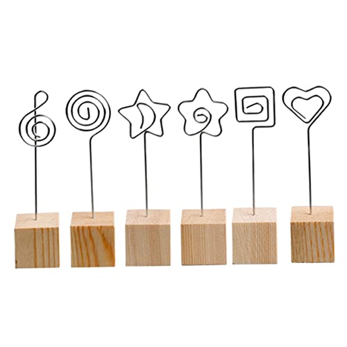 jojofuny 1 Satz Fotoclip Büro Accessoires Bildregal Notizhalter Bildhalter Fotoregal Fotohalterclips Aus Draht Inhaber Bilderrahmen Memo -clips Desktop -ornamente Hölzern Silver 6 Stück jojofuny 1 Satz Fotoclip Büro Accessoires Bildregal Notizhalter Bildhalter Fotoregal Fotohalterclips Aus Draht Inhaber Bilderrahmen Memo -clips Desktop -ornamente Hölzern Silver 6 Stück von jojofuny