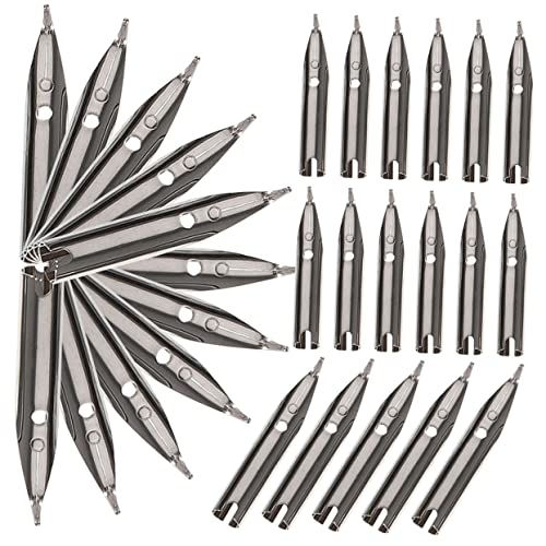 jojofuny 1 Satz Füller Kalligraphie Ersatzfedern Für Füllfederhalter Nibs Füllfederhalterspitzen Stiftspitzen Aus Metall Ersatzstiftspitzen Federn Für Stifte Stift Student 15 Stück jojofuny 1 Satz Füller Kalligraphie Ersatzfedern Für Füllfederhalter Nibs Füllfederhalterspitzen Stiftspitzen Aus Metall Ersatzstiftspitzen Federn Für Stifte Stift Student 15 Stück von jojofuny
