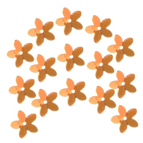 jojofuny 1 Satz Fünf-Petal-Pailletten geformt kleidung nähen pailletten Blume Pailletten Pailletten-Patches für Kleidung DIY-Material lose Pailletten Plastik Golden jojofuny 1 Satz Fünf-Petal-Pailletten geformt kleidung nähen pailletten Blume Pailletten Pailletten-Patches für Kleidung DIY-Material lose Pailletten Plastik Golden von jojofuny