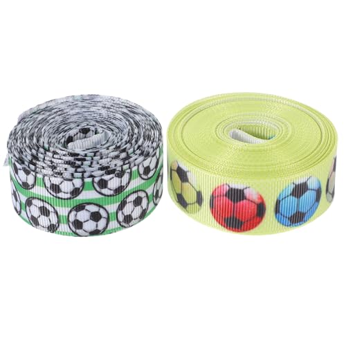 jojofuny 1 Satz Fußball Dekorationsband Geschenkband Für Verpackungen Breit Für Diy Dekorationen Und Geschenkkorb Verpackungen 2rollen jojofuny 1 Satz Fußball Dekorationsband Geschenkband Für Verpackungen Breit Für Diy Dekorationen Und Geschenkkorb Verpackungen 2rollen von jojofuny