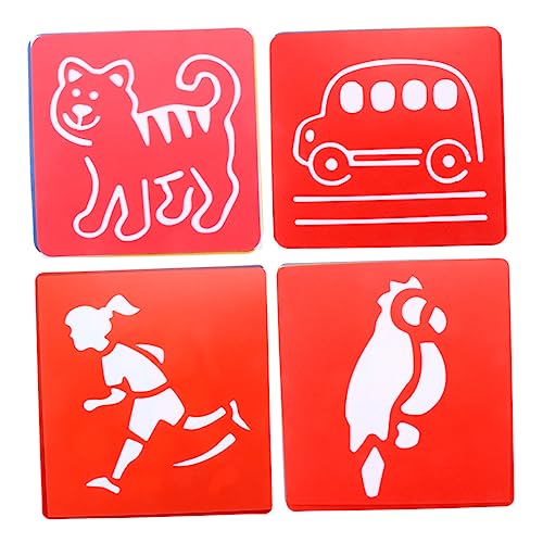 jojofuny 1 Satz Graffiti Malvorlagen Teiliges Stencils Diy Bastelwerkzeug für Projekte Wandschablonen für Zuhause und Tiere Sport Landwirtschaft jojofuny 1 Satz Graffiti Malvorlagen Teiliges Stencils Diy Bastelwerkzeug für Projekte Wandschablonen für Zuhause und Tiere Sport Landwirtschaft von jojofuny