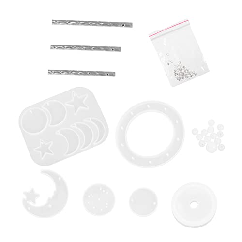 jojofuny 1 Satz Hängende Dekoform Silikon für Windspiel und Anhängerherstellung DIY Pendelmodell für Heimdekoration Robuste und Langlebige Gießform für Designs jojofuny 1 Satz Hängende Dekoform Silikon für Windspiel und Anhängerherstellung DIY Pendelmodell für Heimdekoration Robuste und Langlebige Gießform für Designs von jojofuny