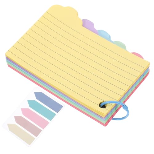 jojofuny 1 Satz Haftnotizen Für Karteikarten Klassenzimmer Farbig Notizkarte Lernen Süße Karteikarten Trocken Abwischbare Karteikarten Stanzen Punchkarten Kleine Karteikarten Papier von jojofuny