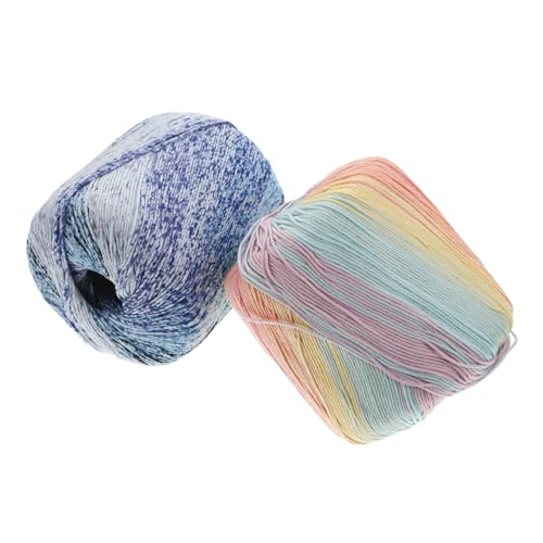 jojofuny 1 Satz Handstrick Baumwollgarn Für Diy Projekte Zum Stricken Von Schals Pullovern Babydecken Und Weiteren Handarbeiten 2 Stück jojofuny 1 Satz Handstrick Baumwollgarn Für Diy Projekte Zum Stricken Von Schals Pullovern Babydecken Und Weiteren Handarbeiten 2 Stück von jojofuny