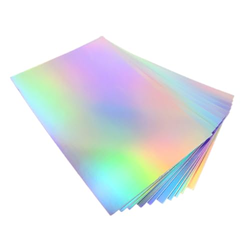 jojofuny 1 Satz - Handwerk Texturiert Herstellung Dekorativ Funkelnd Grußkarten Für Kunst Bunt Pads Holografische Karte Karton Farbige Karte Kartenvorrat Papier 10 Blatt jojofuny 1 Satz - Handwerk Texturiert Herstellung Dekorativ Funkelnd Grußkarten Für Kunst Bunt Pads Holografische Karte Karton Farbige Karte Kartenvorrat Papier 10 Blatt von jojofuny