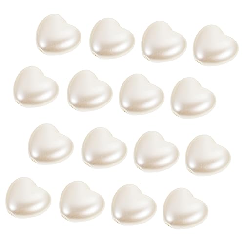 jojofuny 1 Satz Herz Spacer Perlen Diy Schmuck Bastelbedarf Abs Liebe Geformte Perlen Für Armbänder Ohrringe Und Anhänger Langlebig Und Vielseitig Einsetzbar 300 Stück von jojofuny