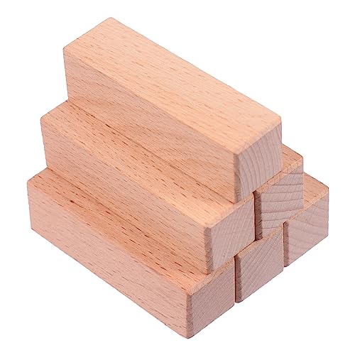 jojofuny 1 Satz Holzstempel für Diy Scrapbooking Blanko Stempel Buchenholz Dekorative Stempel für Bastelprojekte Personalisierbare für Karten und Tagebücher von jojofuny