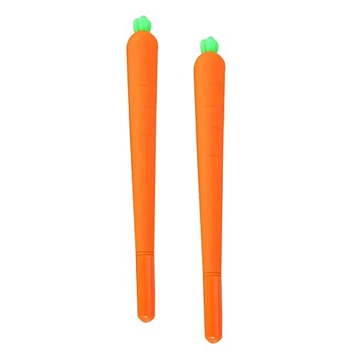 jojofuny 1 Satz Karotte Gel Stift Gel Pen Büromaterial Kugelschreiber Karotten Stift Ballpoint Pen Karotten-gel-tintenstift Kohlenstoffstift Auf Wasserbasis Kieselgel Orange 2 Stück jojofuny 1 Satz Karotte Gel Stift Gel Pen Büromaterial Kugelschreiber Karotten Stift Ballpoint Pen Karotten-gel-tintenstift Kohlenstoffstift Auf Wasserbasis Kieselgel Orange 2 Stück von jojofuny