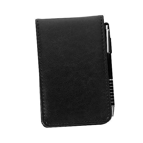 jojofuny 1 Satz Kleines Notizbuch aus PU mit Stift Multifunktionales Notepad für Schule Büro und Zuhause für Notizen Tagebuch und Memos Schwarz mit Hochwertigem Finish jojofuny 1 Satz Kleines Notizbuch aus PU mit Stift Multifunktionales Notepad für Schule Büro und Zuhause für Notizen Tagebuch und Memos Schwarz mit Hochwertigem Finish von jojofuny