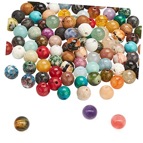 jojofuny 1 Satz Kristallrunde Perlen Mischfarben Diy Schmuckperlen Für Armbänder Glatte Strapazierfähige Steinperlen Für Handwerk Und Basteln 50 Stück jojofuny 1 Satz Kristallrunde Perlen Mischfarben Diy Schmuckperlen Für Armbänder Glatte Strapazierfähige Steinperlen Für Handwerk Und Basteln 50 Stück von jojofuny