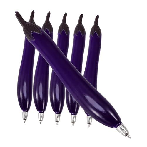 jojofuny 1 Satz Kugelschreiber -kühlschrankaufkleber Künstliche Aubergine Stifte Für Studenten Einzigartige Gemüsestifte Süße Schreibstifte Plastik Violett 6 Stück jojofuny 1 Satz Kugelschreiber -kühlschrankaufkleber Künstliche Aubergine Stifte Für Studenten Einzigartige Gemüsestifte Süße Schreibstifte Plastik Violett 6 Stück von jojofuny