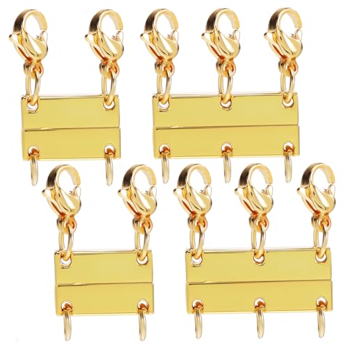 jojofuny 1 Satz Magnetische Halskette Mehrlagige Schnalle Kettenverschlüsse Für Halsketten Stapelschmuckverschlüsse Und Verschlüsse Schmuckreparaturset Quetschperlen 2 Stück jojofuny 1 Satz Magnetische Halskette Mehrlagige Schnalle Kettenverschlüsse Für Halsketten Stapelschmuckverschlüsse Und Verschlüsse Schmuckreparaturset Quetschperlen 2 Stück von jojofuny