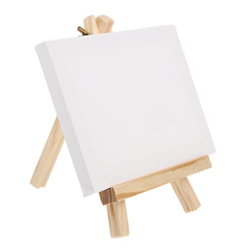 jojofuny 1 Satz Mini Staffelei Holz mit Faltbarem Design für Hochzeiten und Kunstprojekte für Schüler und Malpartys Stativ von jojofuny