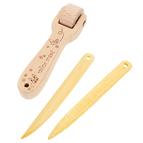 jojofuny 1 Satz Nahtroller Set Teiliges Druck und Nahtwerkzeug für Stoffe Tapeten und Diy Projekte für Heimdekoration und Quilting mit Ergonomischem Griff und Langlebigem Material von jojofuny