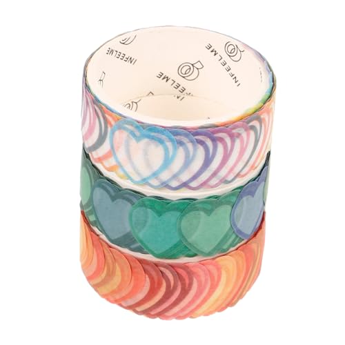 jojofuny 1 Satz Planer Tape Für Selbstklebend Schrott Klebrig Notizbuch Dekoratives Bastelband Dekoratives Washi Tape Scrapbook- Mehrzweck-washi-tape Papier 3rollen jojofuny 1 Satz Planer Tape Für Selbstklebend Schrott Klebrig Notizbuch Dekoratives Bastelband Dekoratives Washi Tape Scrapbook- Mehrzweck-washi-tape Papier 3rollen von jojofuny