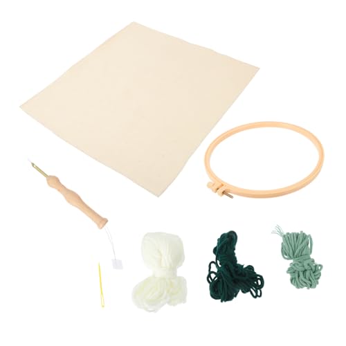 jojofuny 1 Satz Punch Needle Kits für Diy Stickerei Komplettes Materialpaket für Anfänger Faden Nadel und Videoanleitung für Kreative Bastelprojekte jojofuny 1 Satz Punch Needle Kits für Diy Stickerei Komplettes Materialpaket für Anfänger Faden Nadel und Videoanleitung für Kreative Bastelprojekte von jojofuny