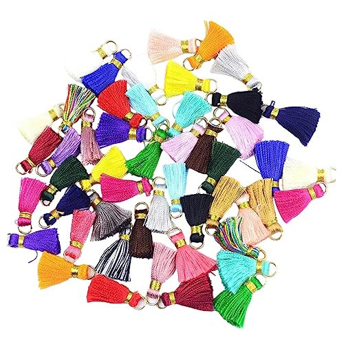 jojofuny 1 Satz Quasten Anhänger Praktische Taschen Und Schlüsselanhänger Für Diy Schmuck Handtaschen Und Dekoration 100 Stück jojofuny 1 Satz Quasten Anhänger Praktische Taschen Und Schlüsselanhänger Für Diy Schmuck Handtaschen Und Dekoration 100 Stück von jojofuny