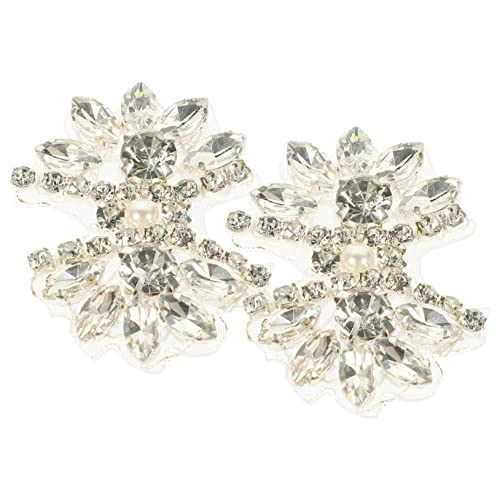 jojofuny 1 Satz Rhinestone Rückenklebe Patches Für Kleidung Dekorative Applikationen Für Diy Projekte Silberne Strass Patches Für Hochzeitskleider Handarbeiten Und Taschen 2 Stück jojofuny 1 Satz Rhinestone Rückenklebe Patches Für Kleidung Dekorative Applikationen Für Diy Projekte Silberne Strass Patches Für Hochzeitskleider Handarbeiten Und Taschen 2 Stück von jojofuny