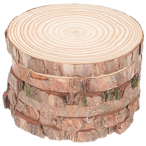 jojofuny 1 Satz Runde Holzscheiben Teiliges Unbehandeltem Naturholz Für Diy Bastelarbeiten Dekorationen Und Untersetzer Langlebig Und Vielseitig Einsetzbar 6 Stück jojofuny 1 Satz Runde Holzscheiben Teiliges Unbehandeltem Naturholz Für Diy Bastelarbeiten Dekorationen Und Untersetzer Langlebig Und Vielseitig Einsetzbar 6 Stück von jojofuny