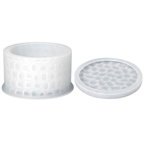 jojofuny 1 Satz Runder Aufbewahrungsglas Silikonform DIY Gießform für Schmuck Wiederverwendbare nicht Klebende Silikonform für Handwerksprojekte für Epoxidharz Gießen und Kreative jojofuny 1 Satz Runder Aufbewahrungsglas Silikonform DIY Gießform für Schmuck Wiederverwendbare nicht Klebende Silikonform für Handwerksprojekte für Epoxidharz Gießen und Kreative von jojofuny